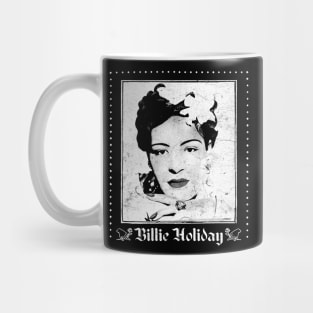 Billie Holiday /\ Original Retro Fan Art Design Mug